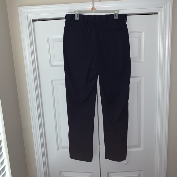 Saddlebred navy blue dress pants - Picture 2 of 3